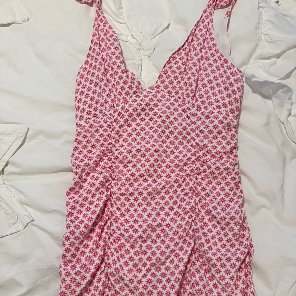 Isabelle’s Cabinet Pink Floral Sleeveless Dress